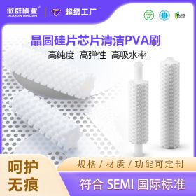 晶圆硅片芯片清洁PVA刷